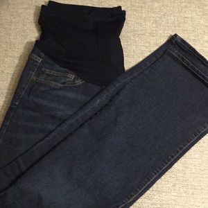Maternity Blue Jeans Sz 16 Liz Lange